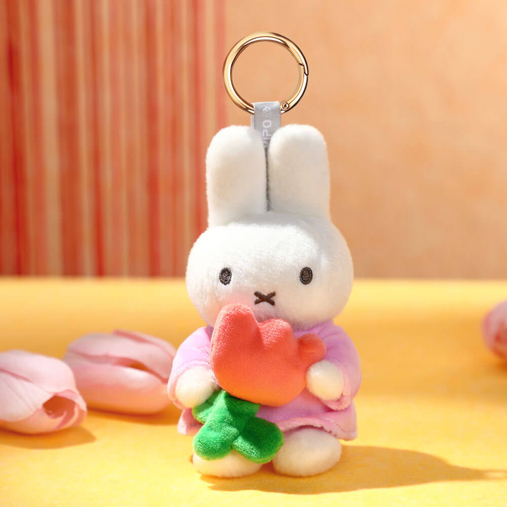 MIFFY With Tulip Mascot Holder Keychain