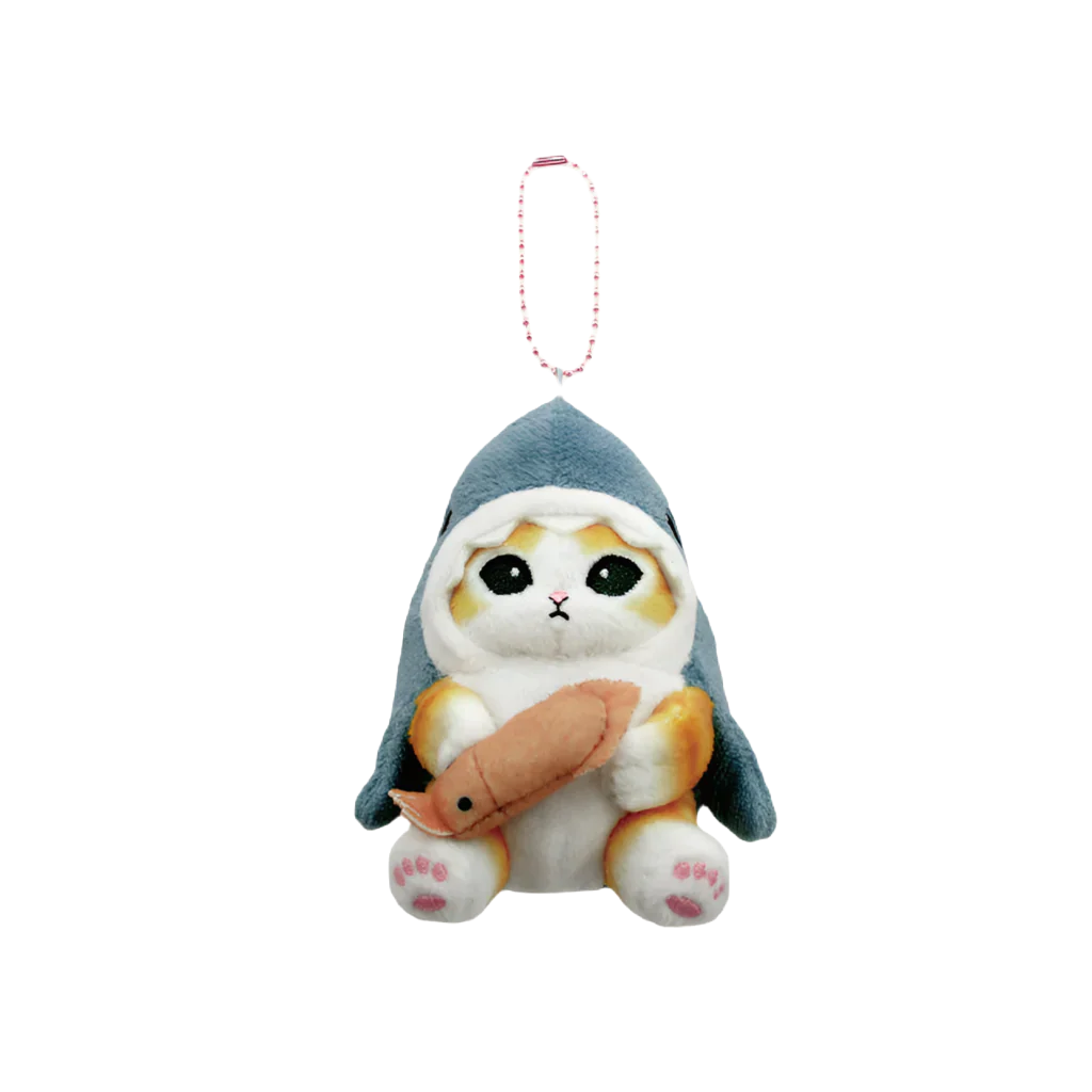 MOFUSAND Blue Shark Mascot Holder Keychain-My Store-YORE STORE