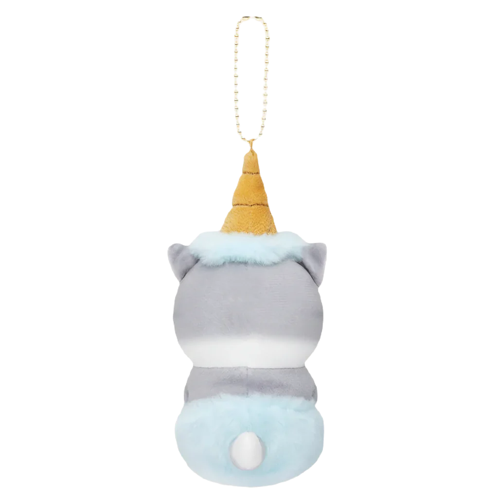 MOFUSAND Blue Soda Ice Cream Mascot Holder Keychain-My Store-YORE STORE