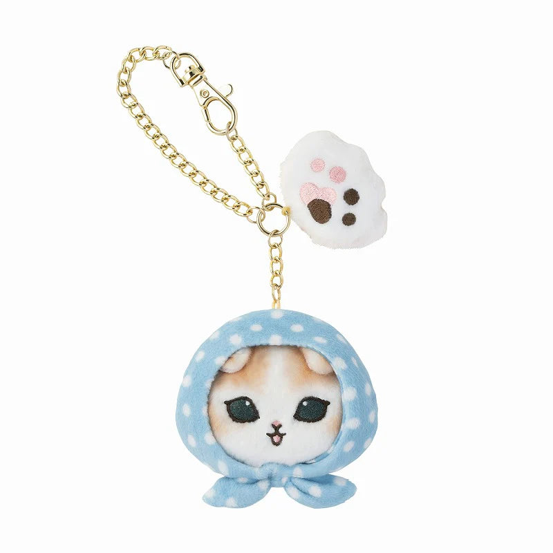 mofusand-cat-paw-blue-hood-mascot-holder-keychain-1