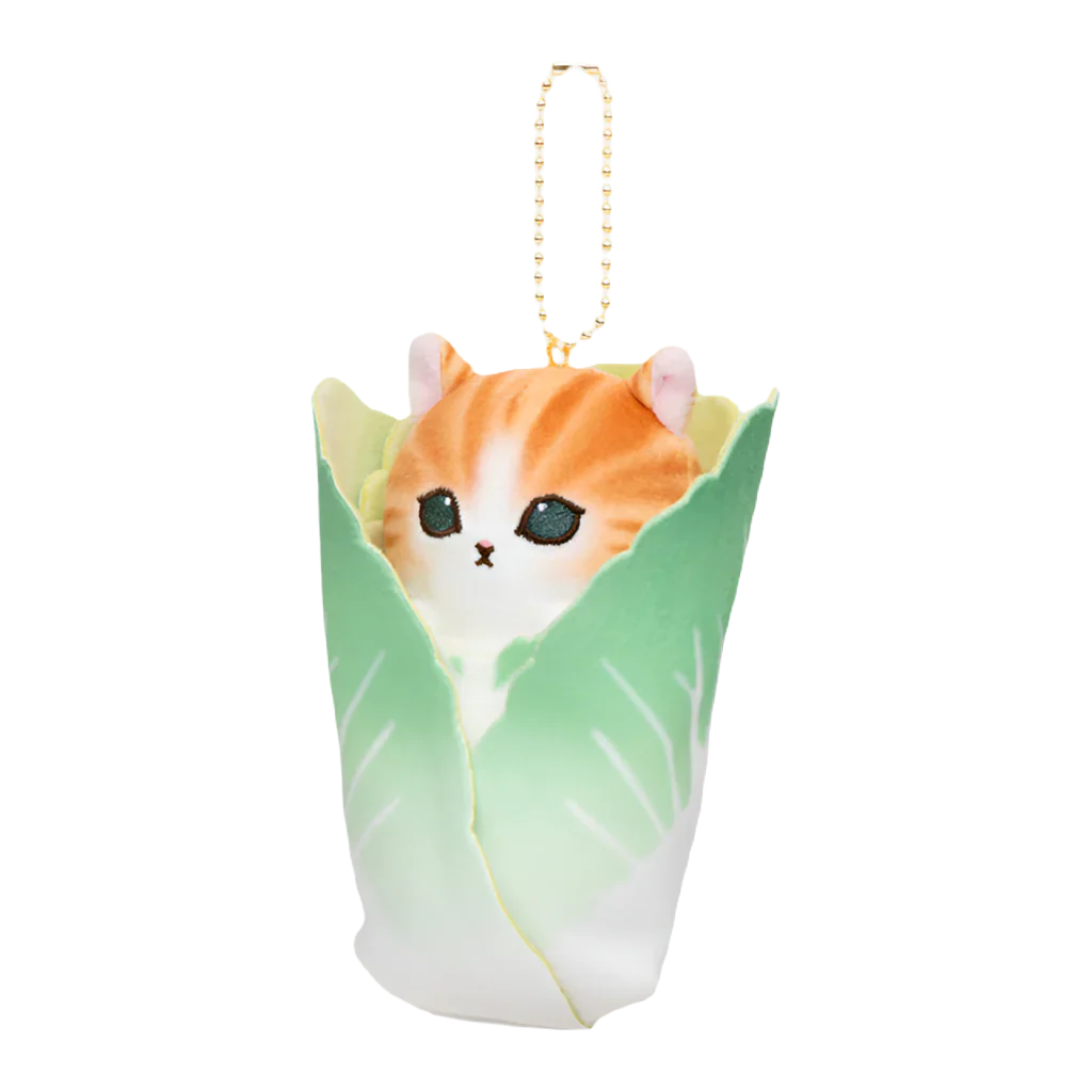 MOFUSAND Chinese Cabbage Mascot Holder Keychain-My Store-YORE STORE