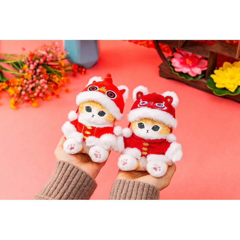 mofusand-chinese-costume-red-hat-mascot-holder-keychain-3