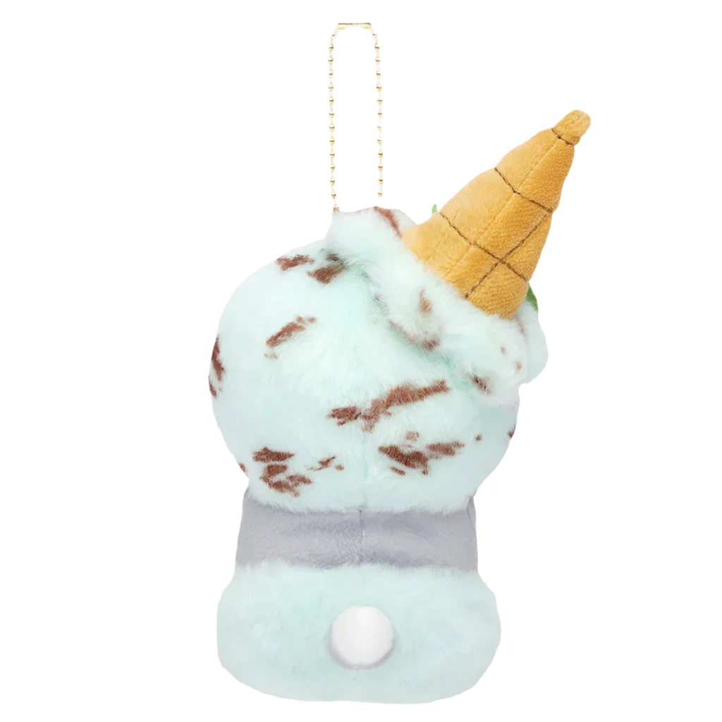 MOFUSAND Chocolate Mint Ice Cream Mascot Holder Keychain-My Store-YORE STORE