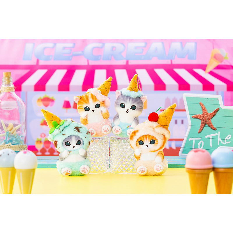 MOFUSAND Chocolate Mint Ice Cream Mascot Holder Keychain-My Store-YORE STORE