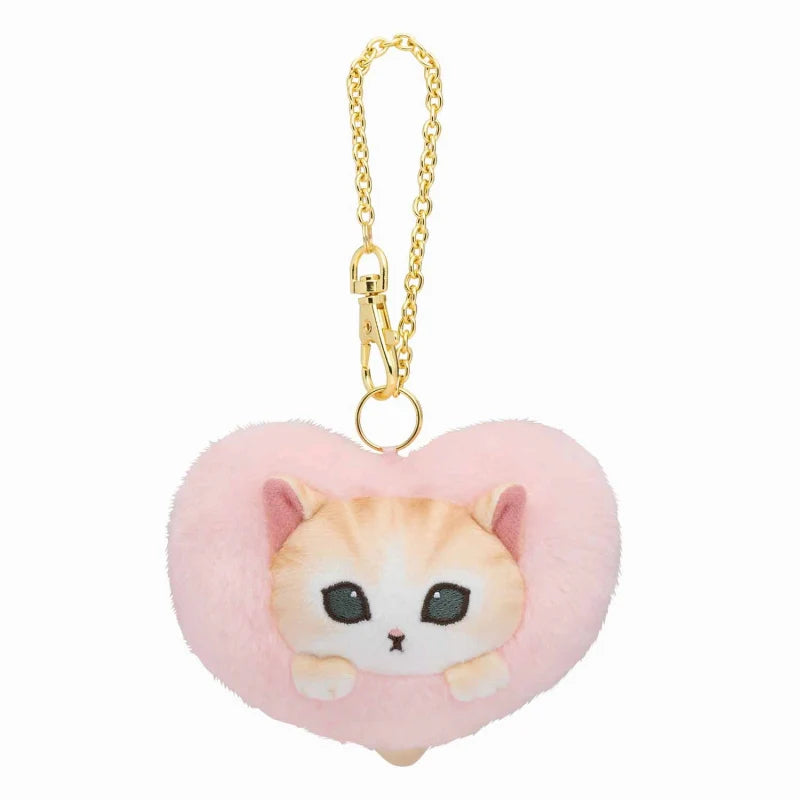 mofusand-fuwafuwa-pink-heart-mascot-holder-keychain-1