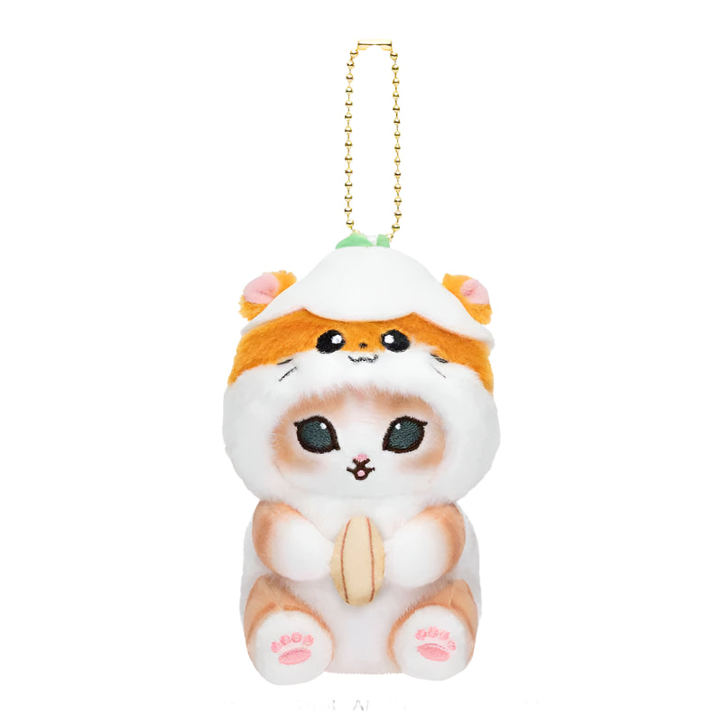 MOFUSAND x Sanrio Characters Corocorokuririn Mascot Holder Keychain-My Store-YORE STORE
