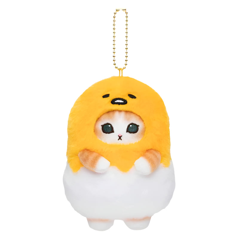 MOFUSAND x Sanrio Characters Gudetama Mascot Holder Keychain-My Store-YORE STORE