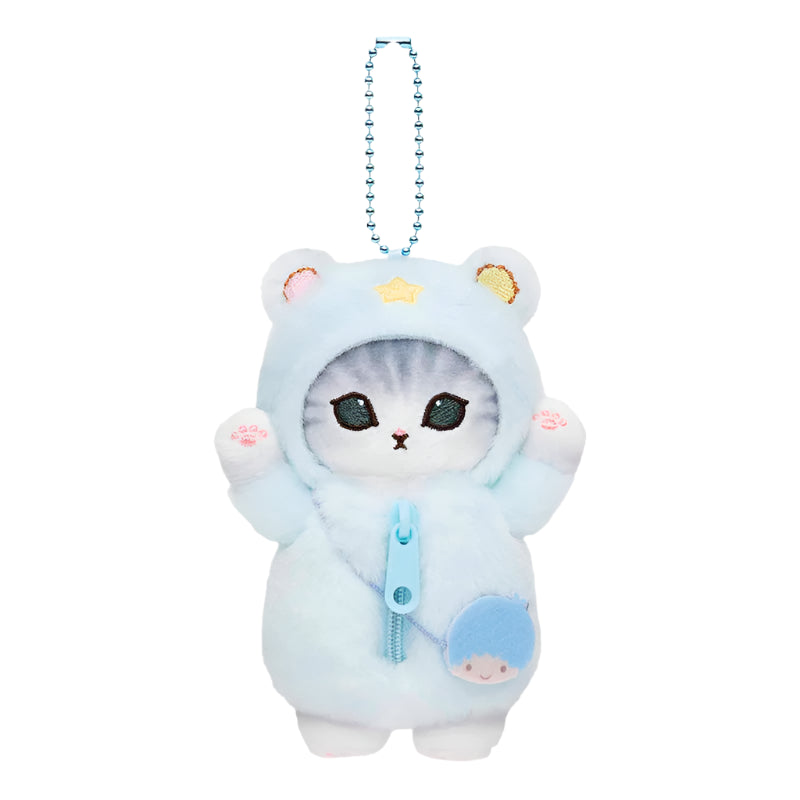 MOFUSAND x Sanrio Characters Little Twin Stars Kiki Mascot Holder Keychain-My Store-YORE STORE