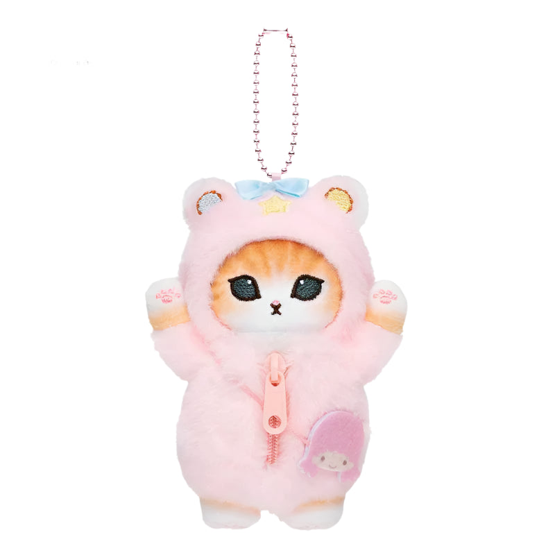 MOFUSAND x Sanrio Characters Little Twin Stars Lala Mascot Holder Keychain-My Store-YORE STORE