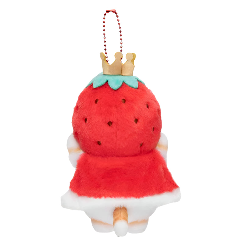 MOFUSAND x Sanrio Characters The Strawberry King Mascot Holder Keychain-My Store-YORE STORE