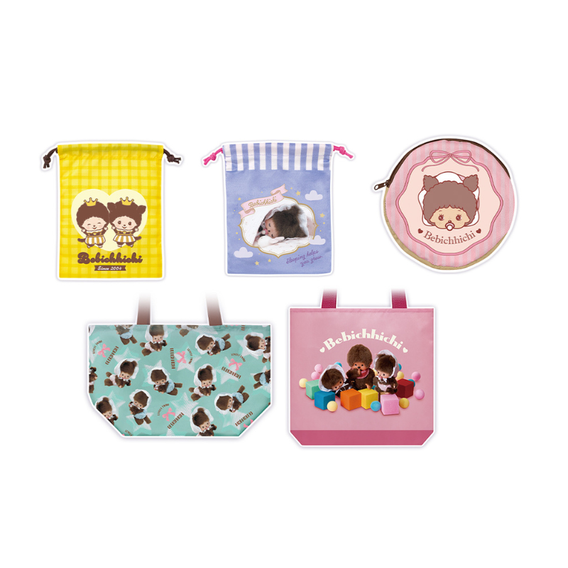 MONCHHICHI Bebichhichi Pouch Assorted Collection Gacha