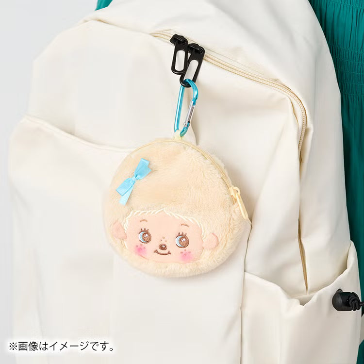 MONCHHICHI Bebichhichi Sweet Color Mini Pouch with Carabiner