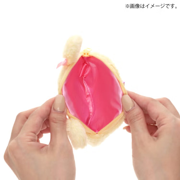 MONCHHICHI Bebichhichi Sweet Color Mini Pouch with Carabiner