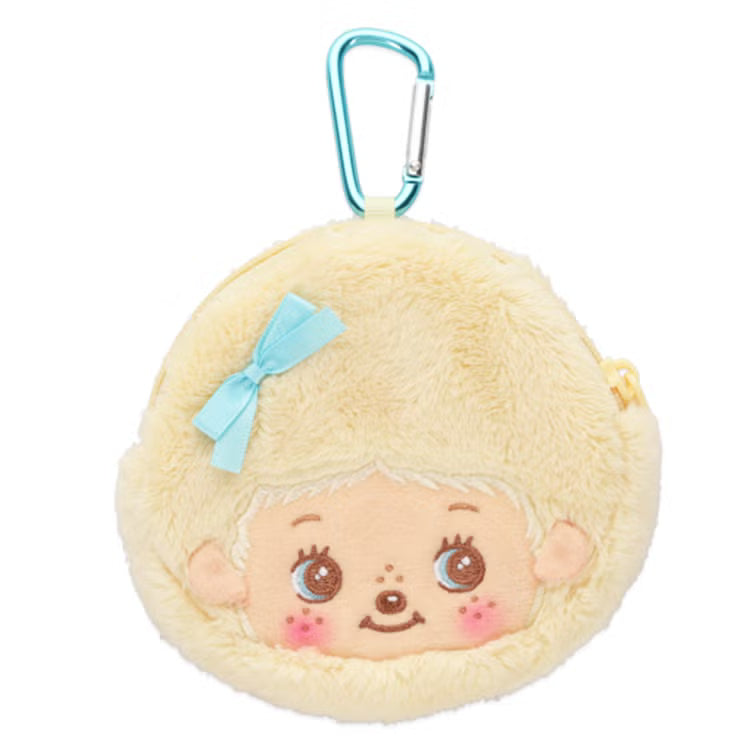 MONCHHICHI Bebichhichi Sweet Color Mini Pouch with Carabiner