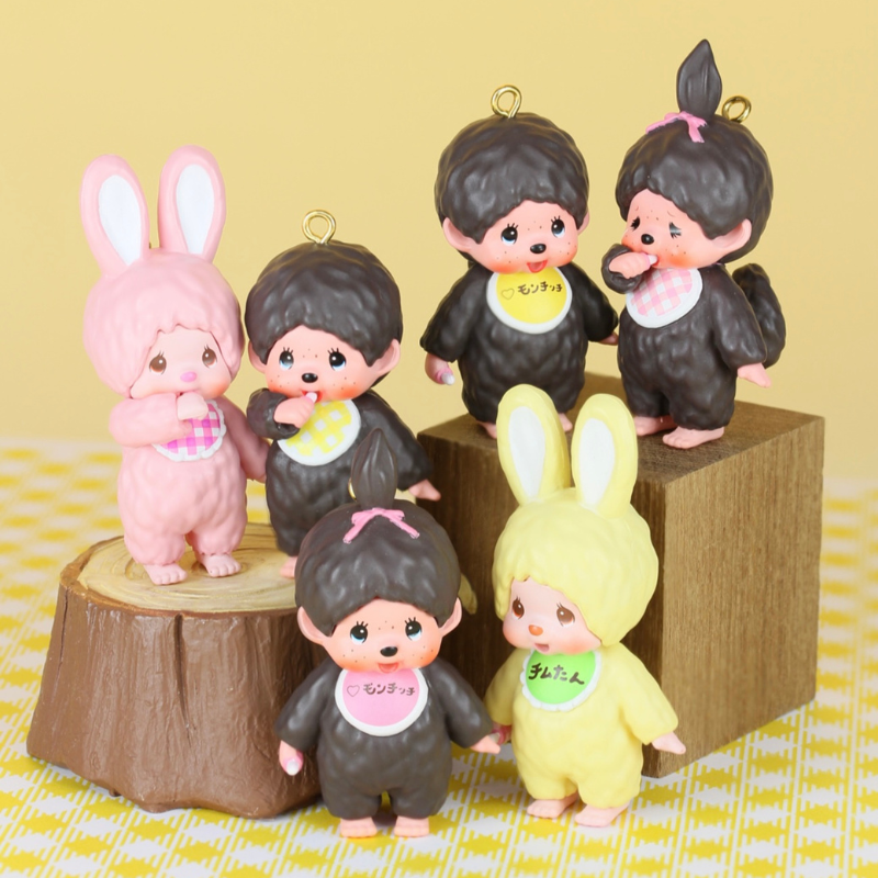 MONCHHICHI Gacha Mascot Keychain Ver2