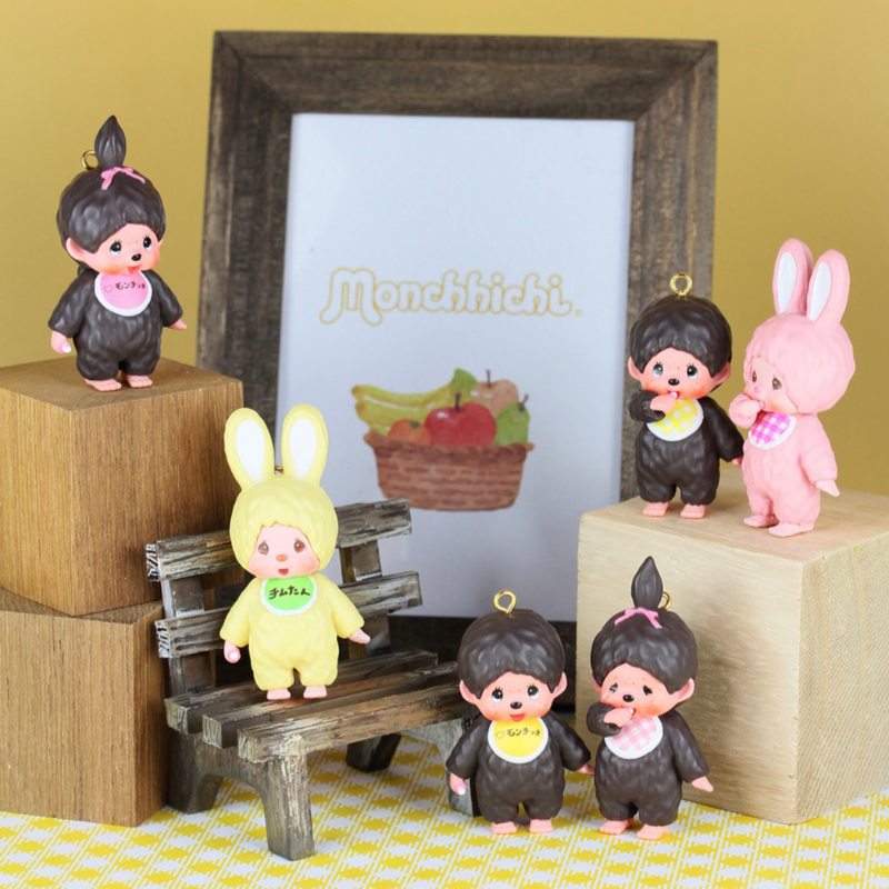MONCHHICHI Gacha Mascot Keychain Ver2