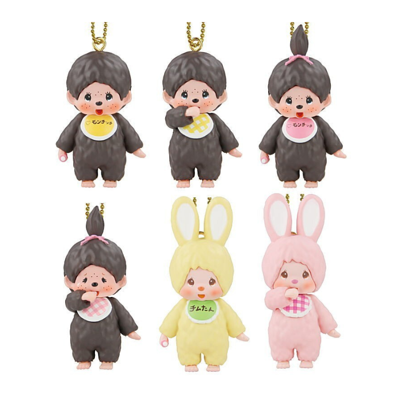 MONCHHICHI Gacha Mascot Keychain Ver2