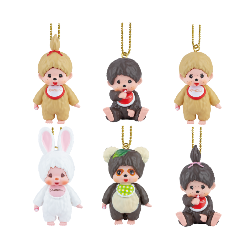 MONCHHICHI Gacha Mascot Keychain Ver3