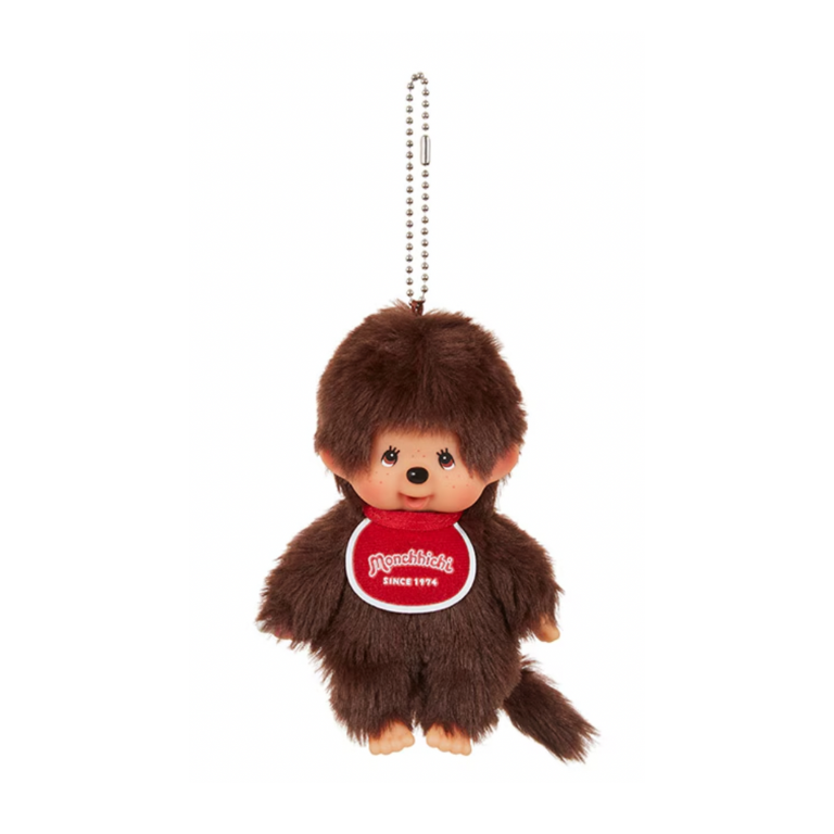 MONCHHICHI Monchhichi Boy Mascot Holder Keychain
