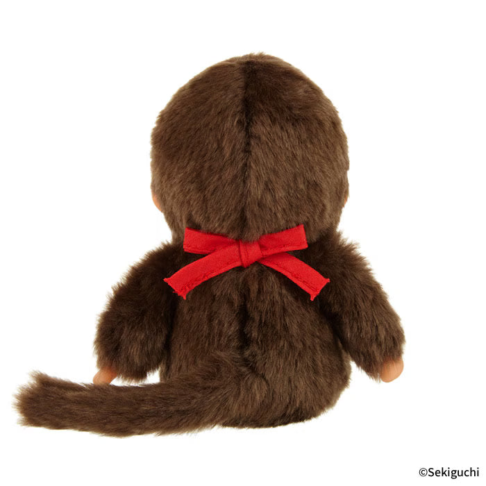 MONCHHICHI Premium Standard Boy Brown SS Sitting Plush Doll