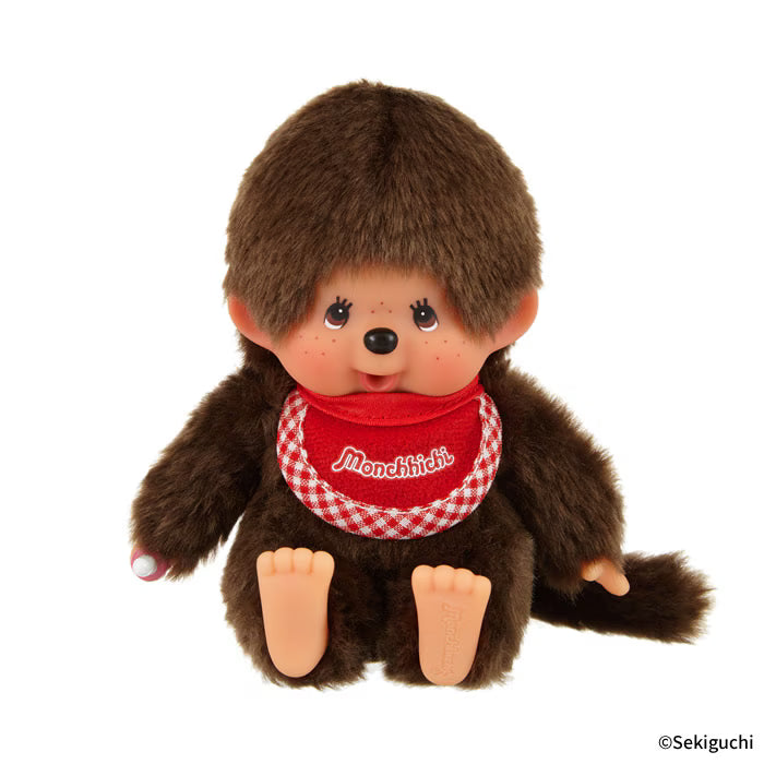 MONCHHICHI Premium Standard Boy Brown SS Sitting Plush Doll