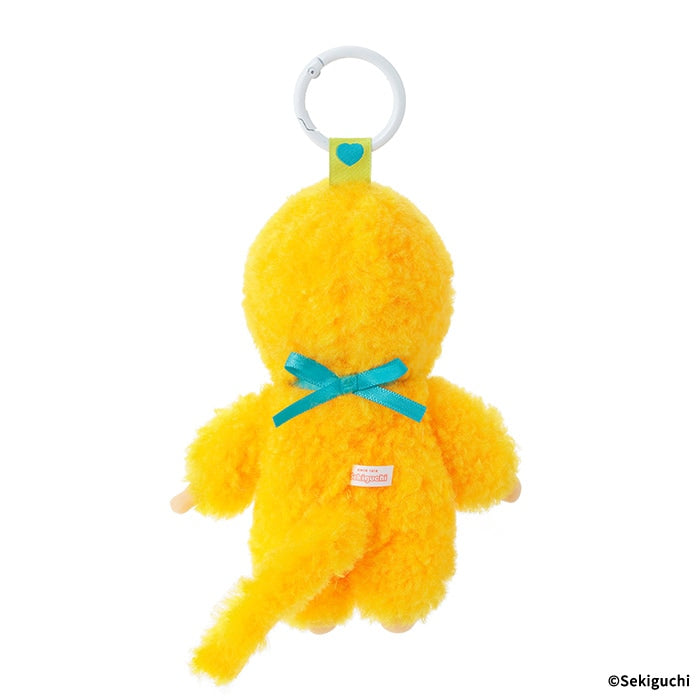 MONCHHICHI Sweet Lollipop Orange Mascot Holder Keychain