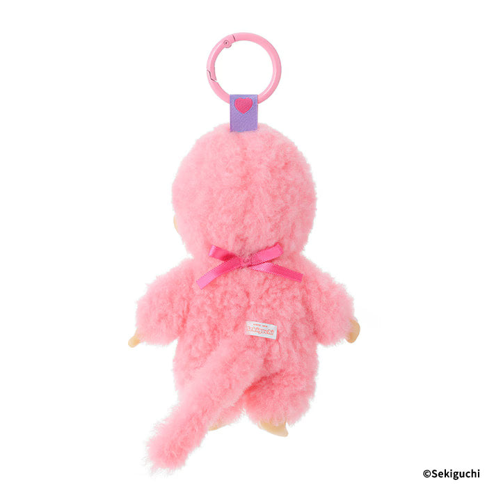 MONCHHICHI Sweet Lollipop Pink Mascot Holder Keychain