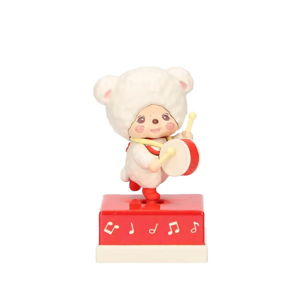 MONCHHICHI The Shaky! Monchhichi Bobblehead Doll Parade Gacha
