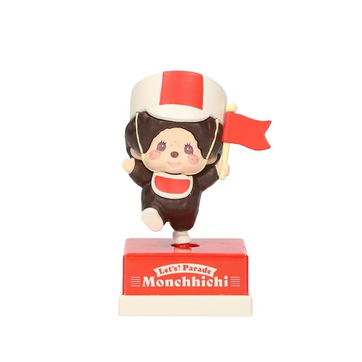 MONCHHICHI The Shaky! Monchhichi Bobblehead Doll Parade Gacha