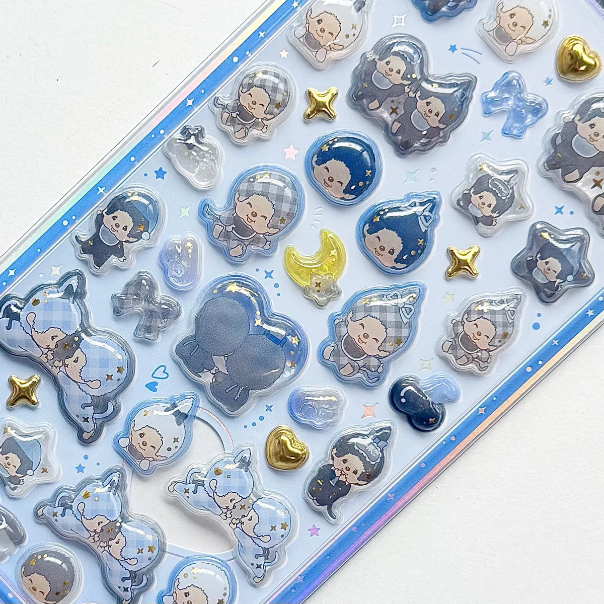 MONCHHICHI UruChuru Pop Seal Pop Sticker