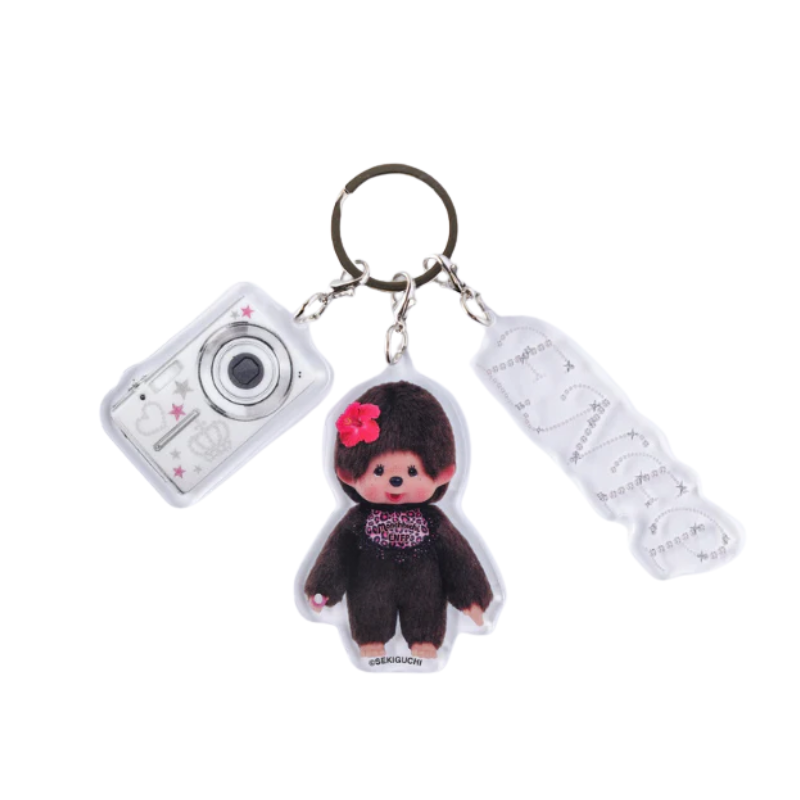 MONCHHICHI x 16 TYPEMATE MBTI Personalities 3 Piece Acrylic Charm Keychain (ENFP)