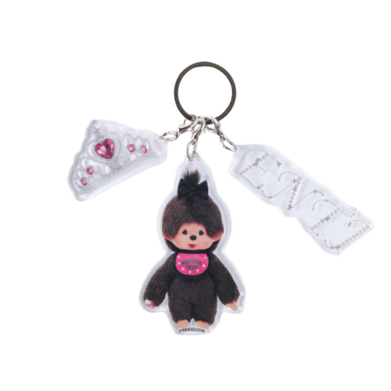 MONCHHICHI x 16 TYPEMATE MBTI Personalities 3 Piece Acrylic Charm Keychain (ENTJ)