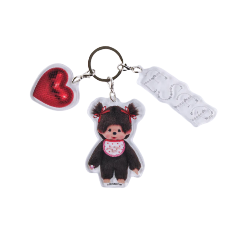 MONCHHICHI x 16 TYPEMATE MBTI Personalities 3 Piece Acrylic Charm Keychain (ESFP)