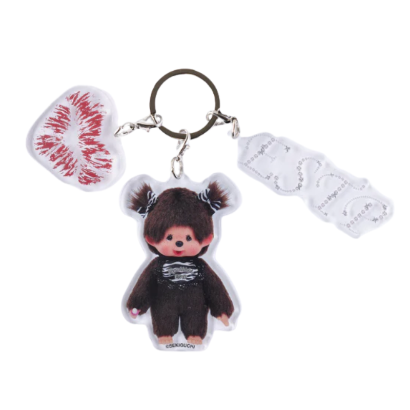 MONCHHICHI x 16 TYPEMATE MBTI Personalities 3 Piece Acrylic Charm Keychain (ESTP)