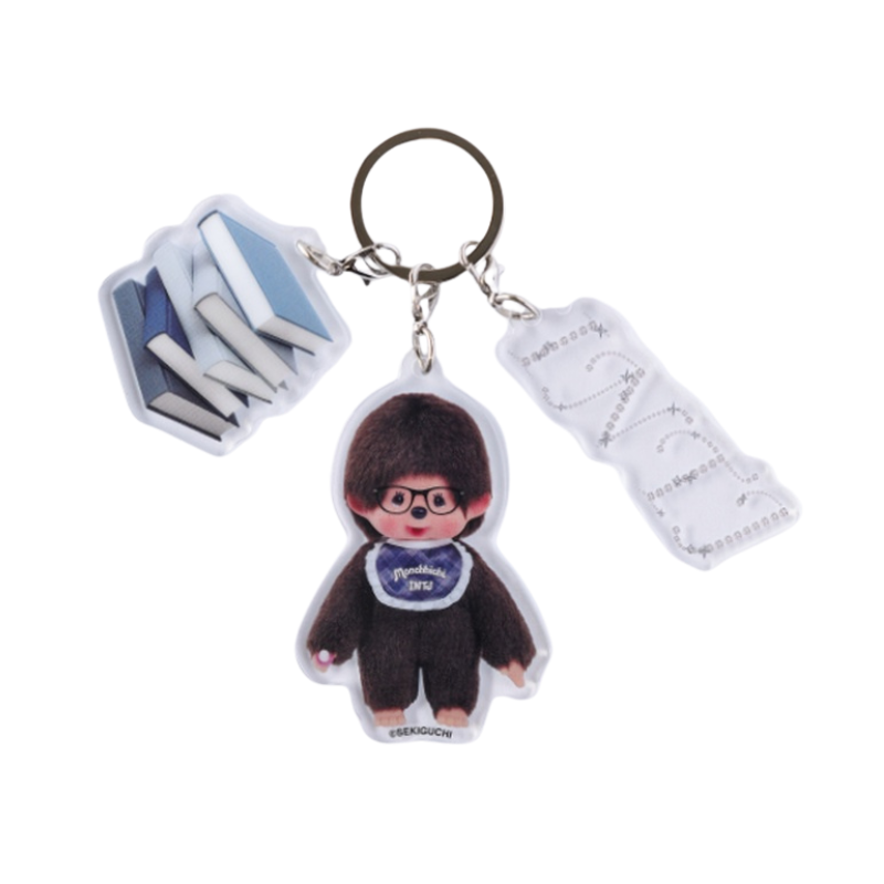 MONCHHICHI x 16 TYPEMATE MBTI Personalities 3 Piece Acrylic Charm Keychain (INTJ)