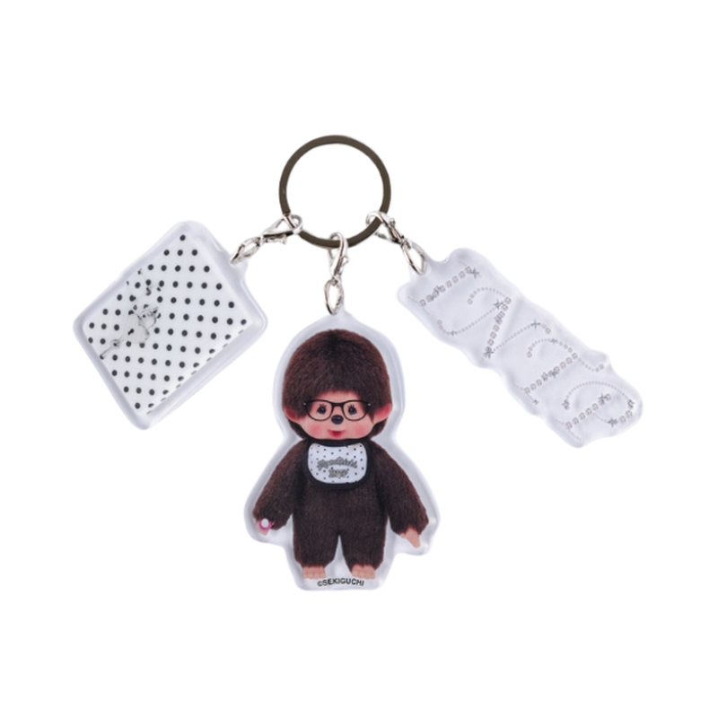 MONCHHICHI x 16 TYPEMATE MBTI Personalities 3 Piece Acrylic Charm Keychain (INTP)
