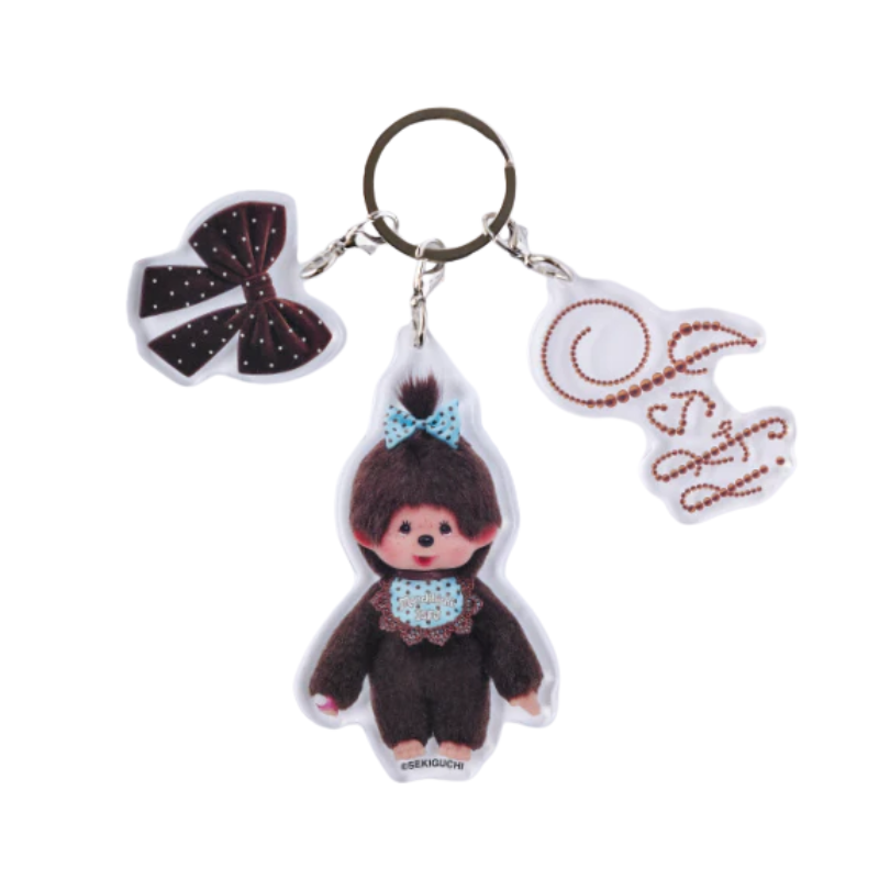 MONCHHICHI x 16 TYPEMATE MBTI Personalities 3 Piece Acrylic Charm Keychain (ISFJ)