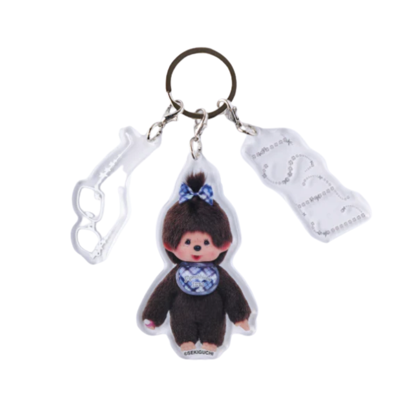 MONCHHICHI x 16 TYPEMATE MBTI Personalities 3 Piece Acrylic Charm Keychain (ISTJ)