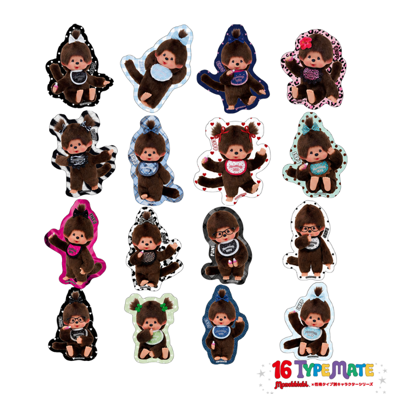 MONCHHICHI x 16 TYPEMATE MBTI Personalities Sticker