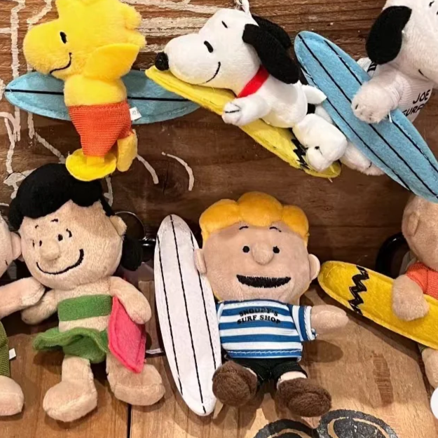 PEANUTS Hawaii Surf Shop Schroeder Tanned Mascot Holder Keychain-My Store-YORE STORE
