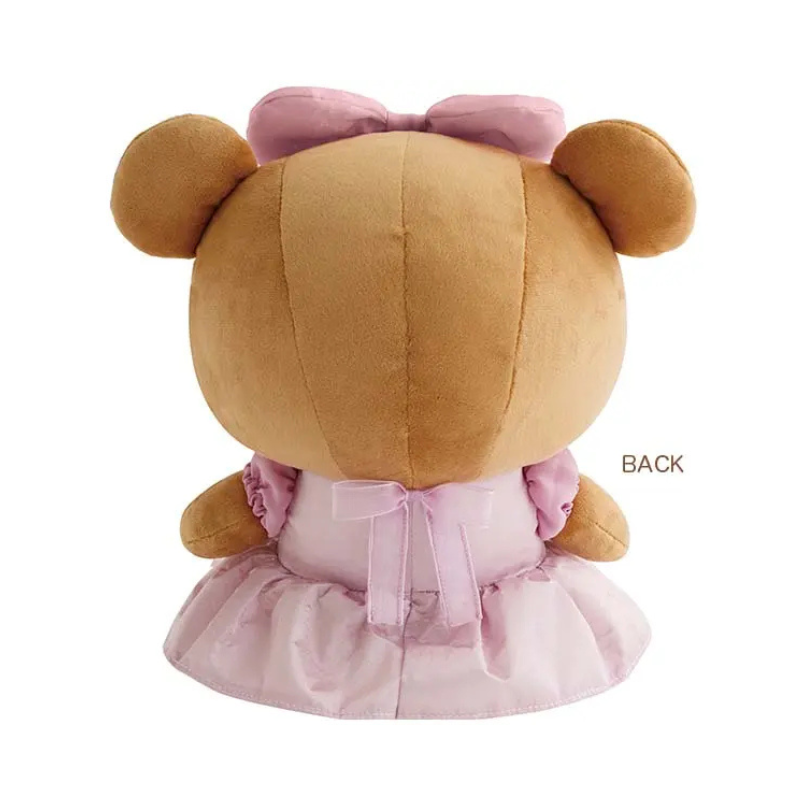 SAN-X RILAKKUMA Chairoikoguma Makeup Rilakkuma Plush Doll (M)