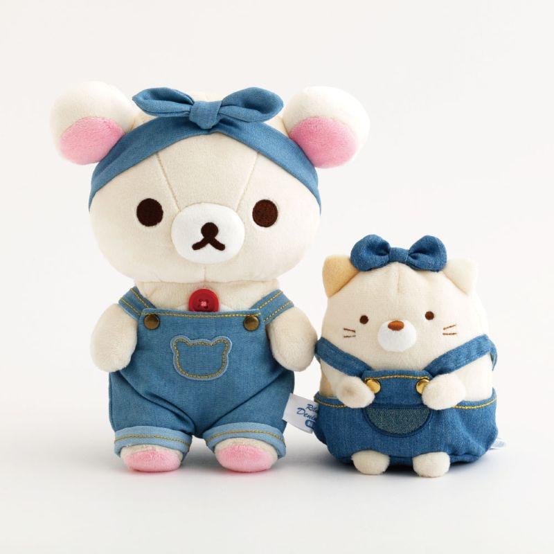 SAN-X RILAKKUMA Korilakkuma Denim House Limited Plush Doll
