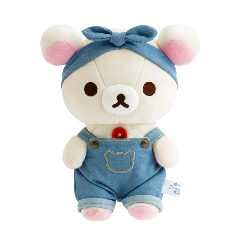 SAN-X RILAKKUMA Korilakkuma Denim House Limited Plush Doll