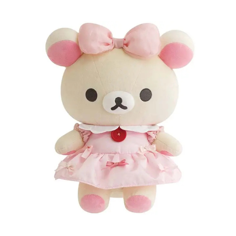SAN-X RILAKKUMA Korilakkuma Makeup Rilakkuma Plush Doll (M)