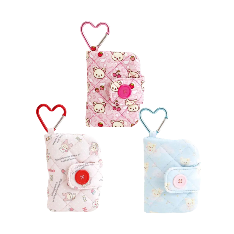 SAN-X RILAKKUMA Lots of Korilakkuma Series Coin Purse Card Holder