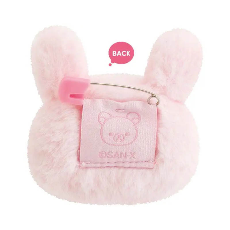 SAN-X RILAKKUMA Lots of Korilakkuma Series Plush Badge Collection Blind Box (1PC)