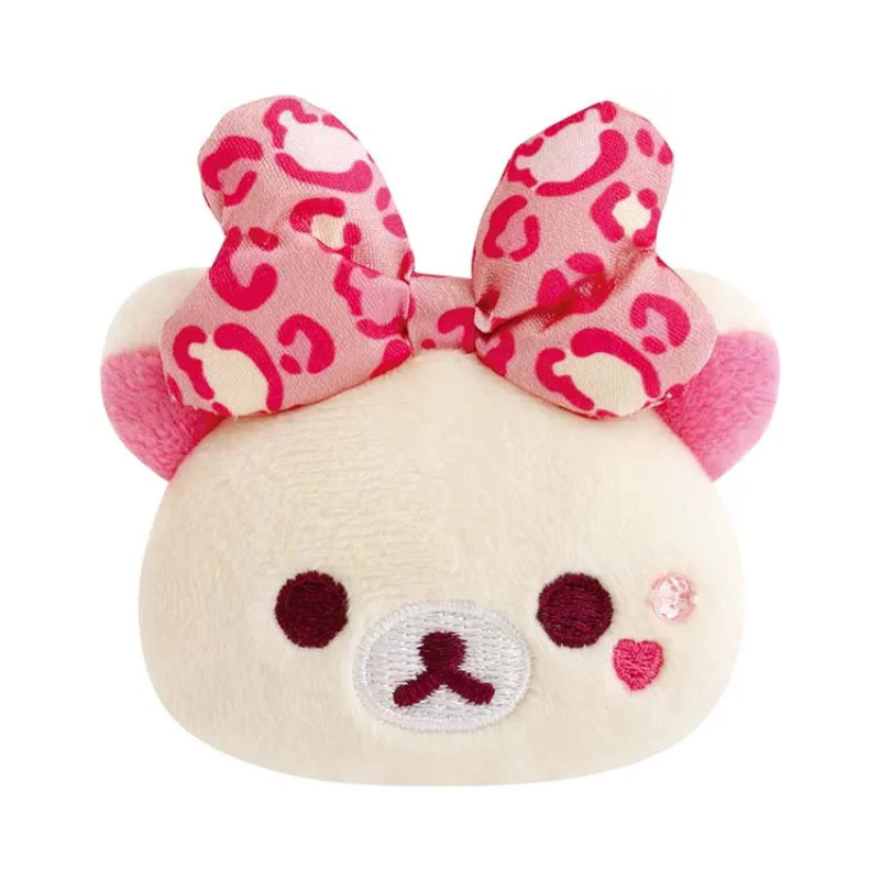SAN-X RILAKKUMA Lots of Korilakkuma Series Plush Badge Collection Blind Box (1PC)