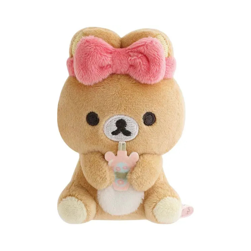 SAN-X RILAKKUMA Makeup Rilakkuma Hand-held Tenori Mini Plush Doll