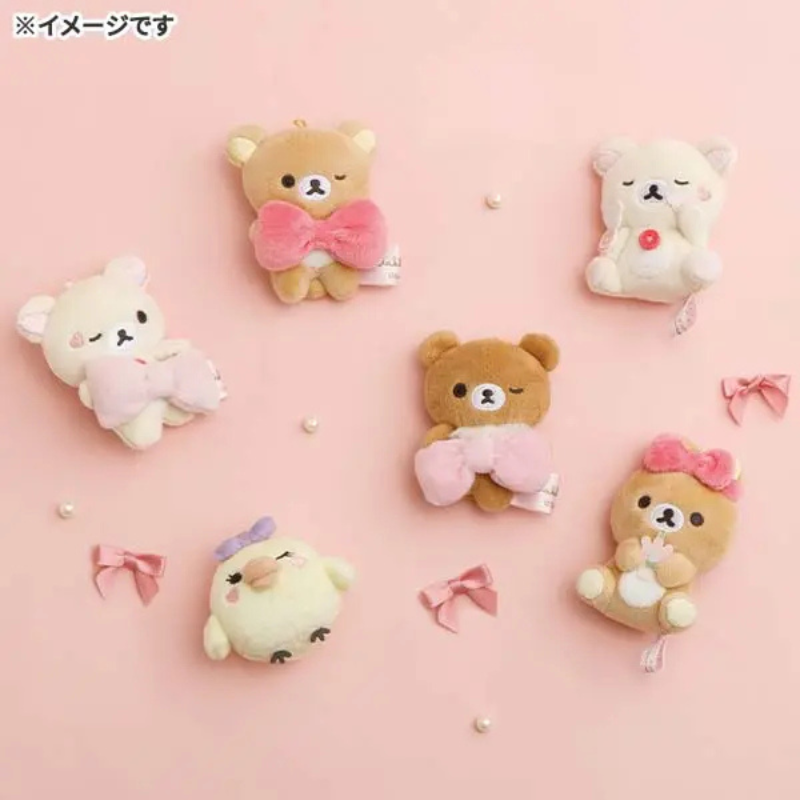 SAN-X RILAKKUMA Makeup Rilakkuma Hand-held Tenori Mini Plush Doll