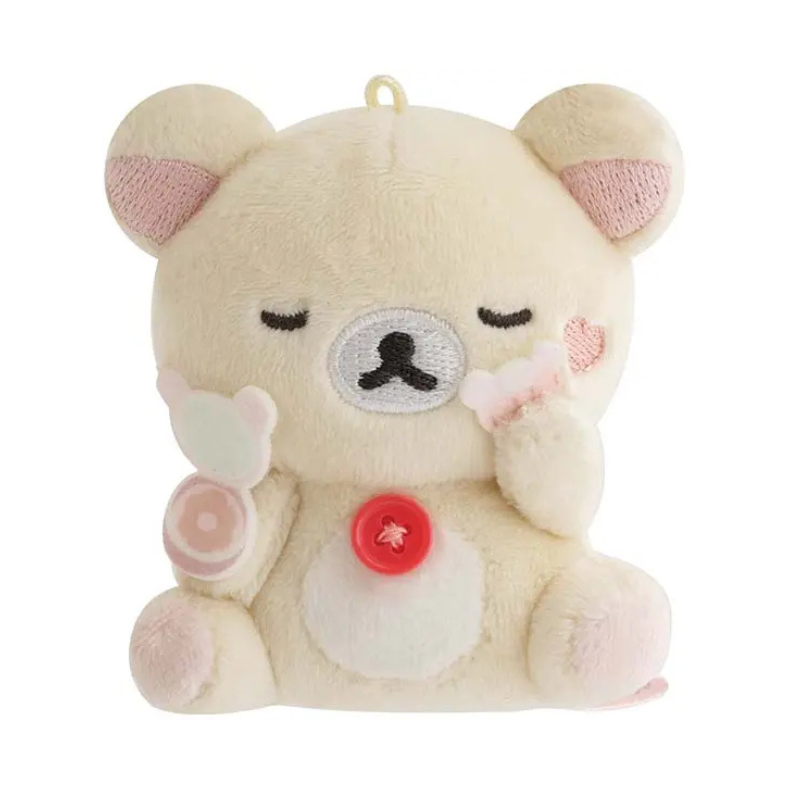 SAN-X RILAKKUMA Makeup Rilakkuma Hand-held Tenori Mini Plush Doll